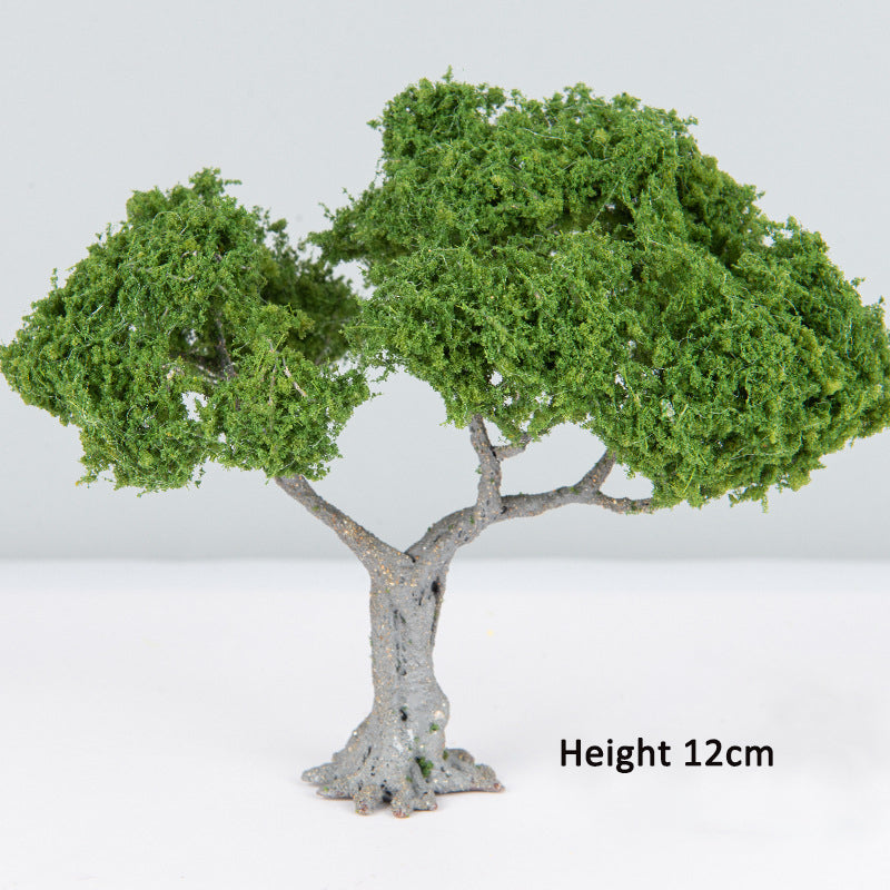 Landscape sand table model tree mini handmade micro landscape scene wire flower tree finished small tree modeling and production